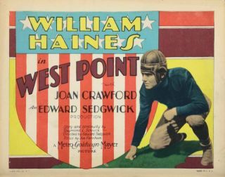 Old Movie Photo West Point Lobby Card William Haines 1927