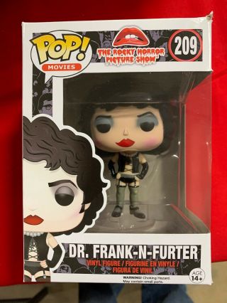 The Rocky Horror Picture Show Pop Movies Dr.  Frank - N - Furter Vinyl Figure 209
