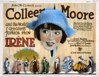 Old Movie Photo Irene Lobby Card Colleen Moore 1926