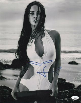 Megan Fox Authentic Hand - Signed " Sexy April O 
