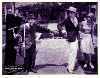 Old Movie Photo Cupid And The Clock Us Lobby Card Nick Stuart Sally Phipps 1927