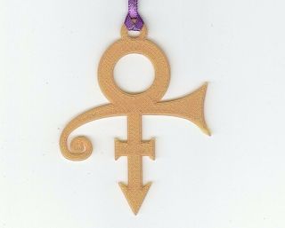 Prince Limited Edition Gold Love Symbol Large Christmas Tree Ornament