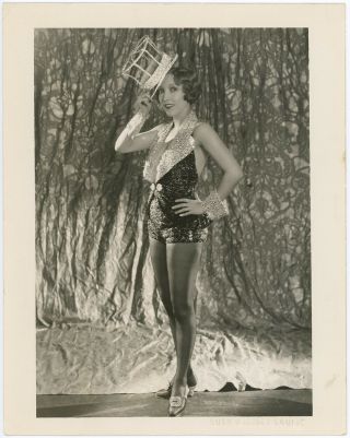 Jazz Age Chorus Girl Bessie Love 1929 The Broadway Melody Photograph