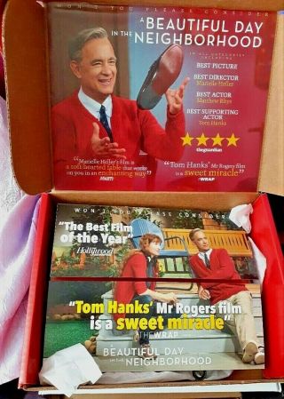 A Day In The Neighborhood Tom Hanks Fyc Promo Socks,  Book,  Bookmark
