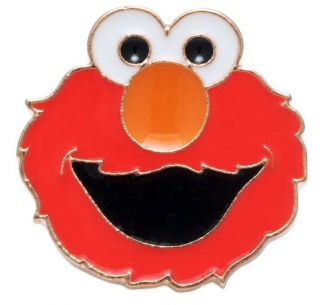 Sesame Street Elmo Character Enamel Metal Pin