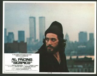 Serpico Lobby Card Set Of 8 (fine) 1974 Al Pacino Movie Poster Art 412