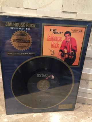 Elvis Presley Jailhouse Rock Collectors Edition 45 Record