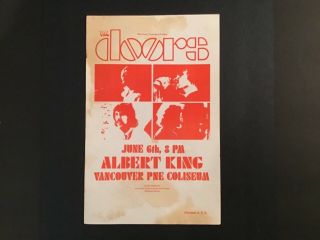 1970 Doors Handbill