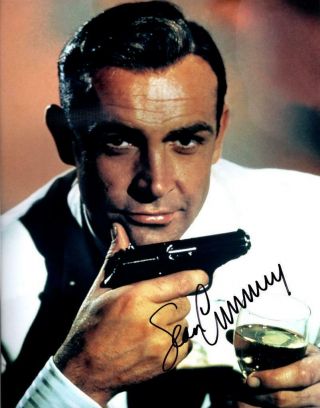 Sean Connery 11x14 Autographed Signed Photo Picture And