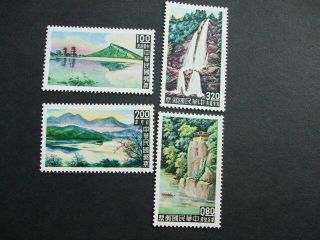China Taiwan 1961 Taiwan Scenary Set Of Stamps