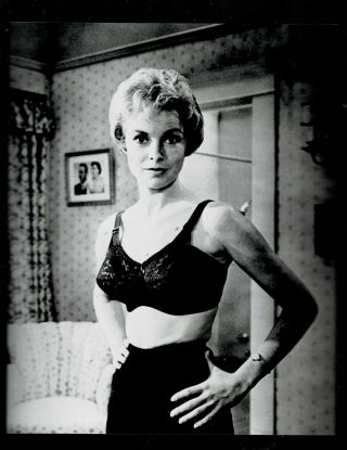 8x10 - B & W Photo Of - Janet Leigh - Sexy In Bra
