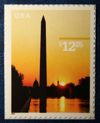 Us Scott 3473 $12.  25 2001 Express Mail,  Nh,  Og Stamp