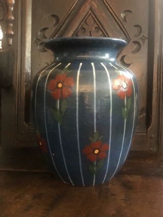 antique french art pottery vase elchinger co sessionist era ca 1918 France 2