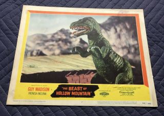 1956 “the Beast Of Hollow Mountain” Lobby Card 7 - 56/360 - United Artists Corp