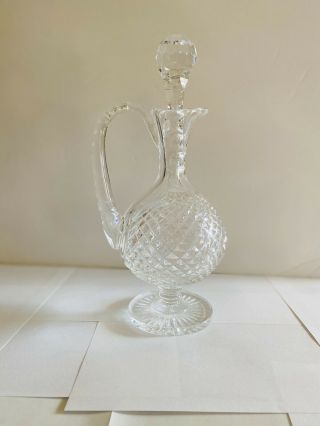 Waterford Crystal Claret Liquor Decanter With Stopper
