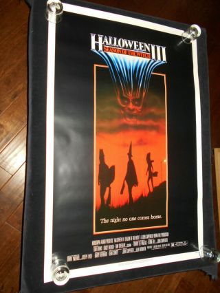 Halloween Iii Season Of The Witch Rolled One Sheet Poster Horror