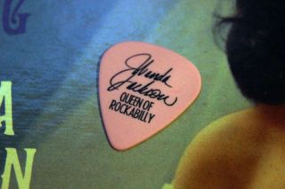 Wanda Jackson Signature Guitar Pick Rockabilly Elvis Presley (not Autographed)