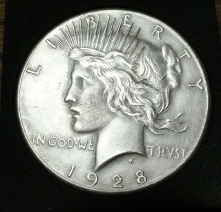 1928 Peace Dollar,  Series Low Mintage Key Date