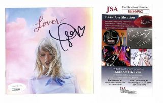 Taylor Swift Signed Auto Autograph Lover Cd Booklet Cover Jsa - Ee86962