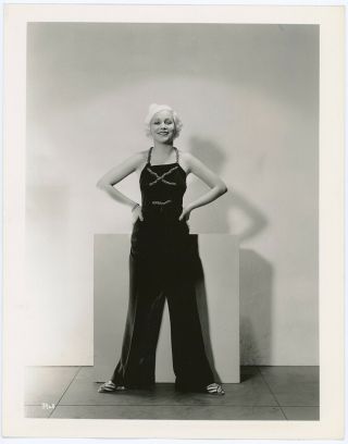 Blonde Art Deco Glamour Girl Muriel Evans 1934 Russell Ball Photograph