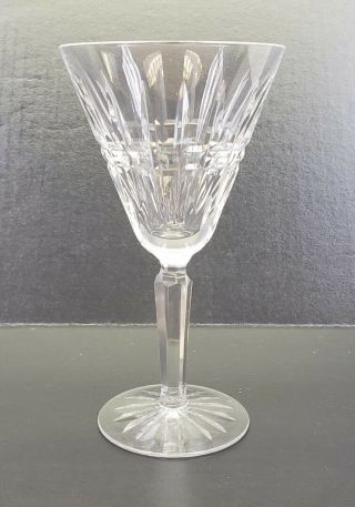Vintage Waterford Glenmore 6 - 3/8 " Cut Crystal Wine Glass