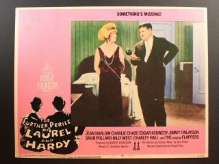 1967 Further Perils Of Laurel And Hardy Movie Lobby Card
