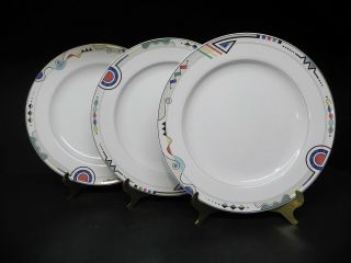 Mikasa Electra Set Of 2 Dinner Plates.