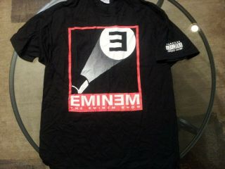 Eminem Show Rare Vintage 2002 Promotional T - Shirt