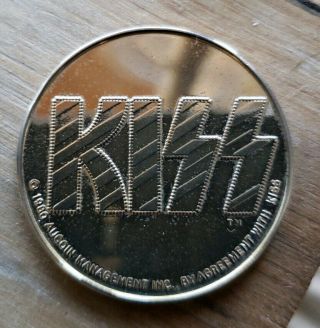 Kiss Aucoin Coin Gold 1980,  Eric Carr