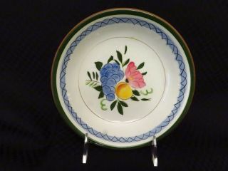 Set of 4 Hand Painted Stangl FRUIT & FLOWERS 7.  5 