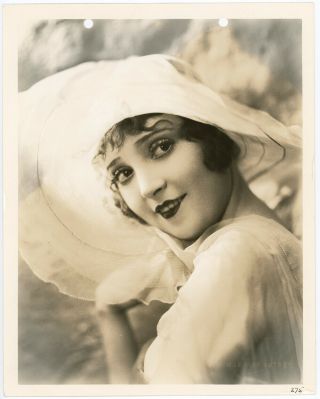 Bow - Lipped Flapper Sweetheart Madge Bellamy 1920s Mm Autrey Photograph