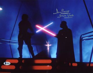David Prowse Star Wars " Darth Vader " Authentic Signed 11x14 Photo Bas 6