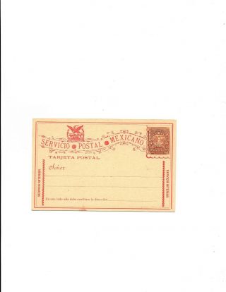Mexico Postal Card H&g 81