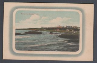 China - Picture Frame Postcard Of Pei - Tai - Ho Rocky Point In Con.