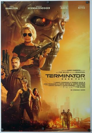 Terminator Dark Fate - Ds Movie Poster - 27x40 D/s Intl - Ex