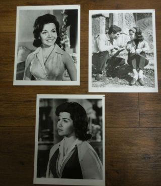 Annette Funicello " Escapade In Florence " 3 - 8x10 