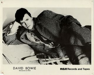 David Bowie Rca Promo Photo 10 X 8