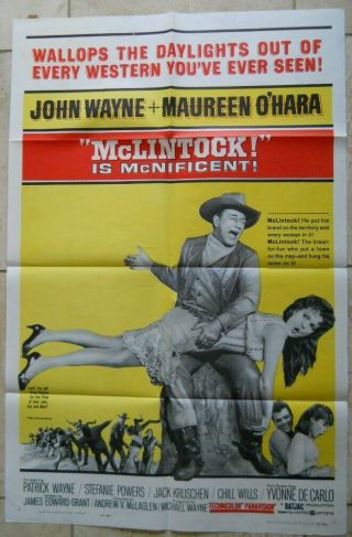 " Mcclintock " 1963 John Wayne Maureen O 