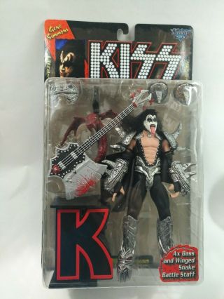 Kiss Gene Simmons Ultra Action Figure 1997 Mcfarlane Toys Collectible 8 Inch