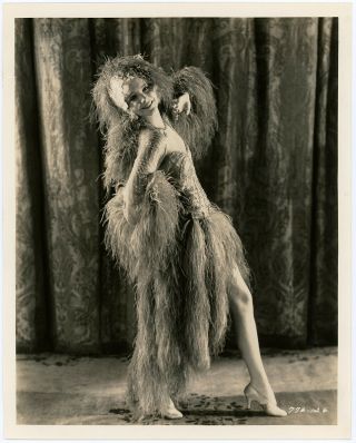 Sexy Pre - Code Chorus Girl Virginia Bruce 1929 Pointed Heels Photograph