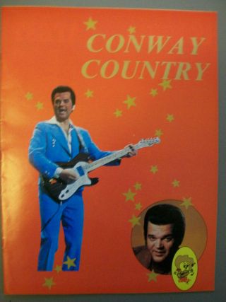 Conway Twitty & Twitty Bird Music 28 Page Congratulatons Salute From 1978 Mca