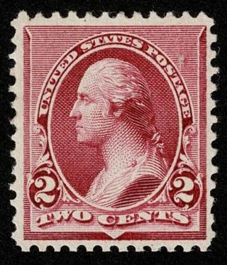 Scott 219d 2c President George Washington 1890 H Og Well Centered $160