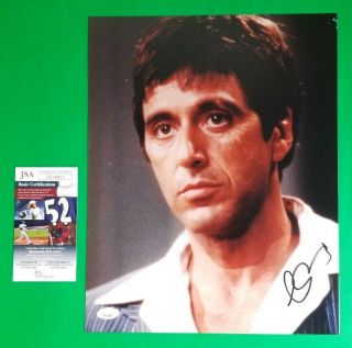 Al Pacino Signed 11 " X14  Scarface " Photo Certified Authentic With Jsa Psa
