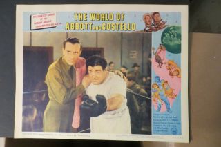 Movie Poster The World Of Abbott And Costello
