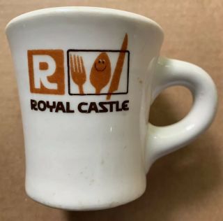 1970 Royal Castle Restaurant Ware Coffee Mug,  Jackson China,  Vintage