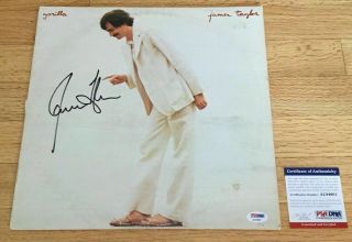 James Taylor Signed Autograph Gorilla Record Album Psa/dna