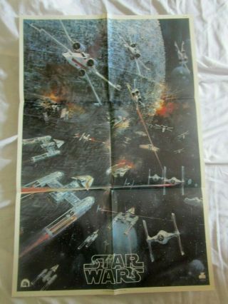 1977 Star Wars Movie Poster 20th Century Vinyl Record Soundtrack Promo