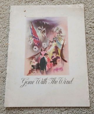 Gone With The Wind Souvenir Book Playbill