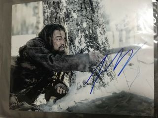 Authentic Leonardo Dicaprio Hand Signed Autographed 8x10 Photo Poster With