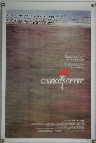 Chariots Of Fire Rolled Orig 1sh Movie Poster Vangelis Lindsay Anderson (1981)